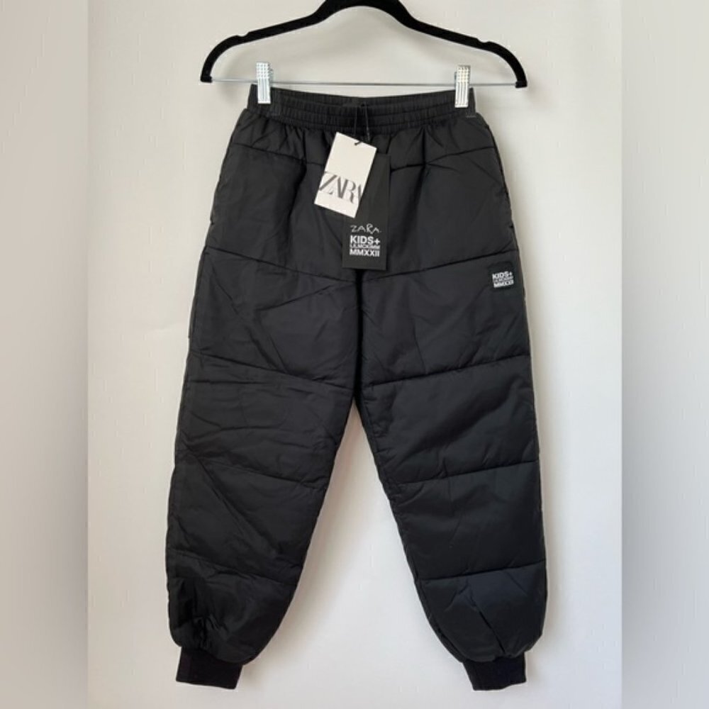 🩷 Zara - Kids, Alastair Mckimm, Snow Pants Limited Edition - Black. Size: M. NWT